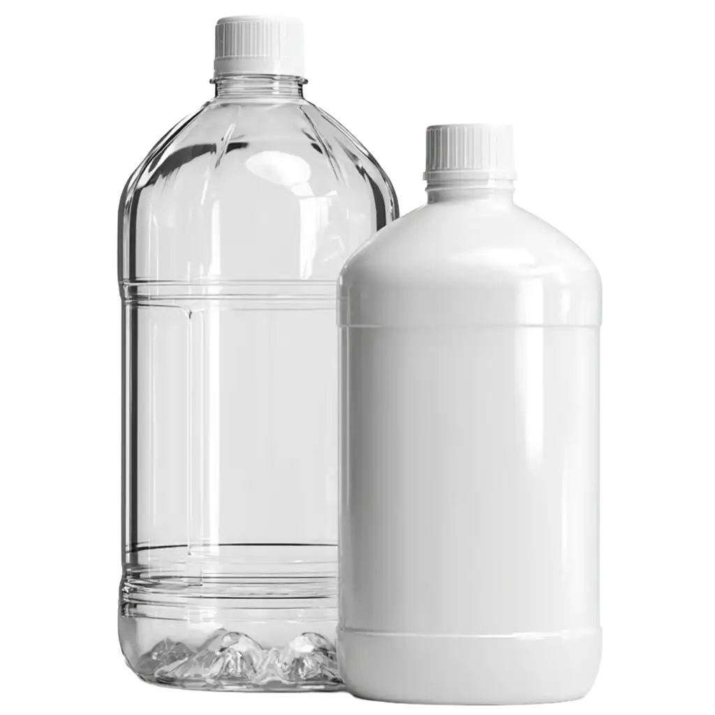 Industrial PET Bottle vs HDPE Bottle Industrial PET Bottle vs HDPE Bottle