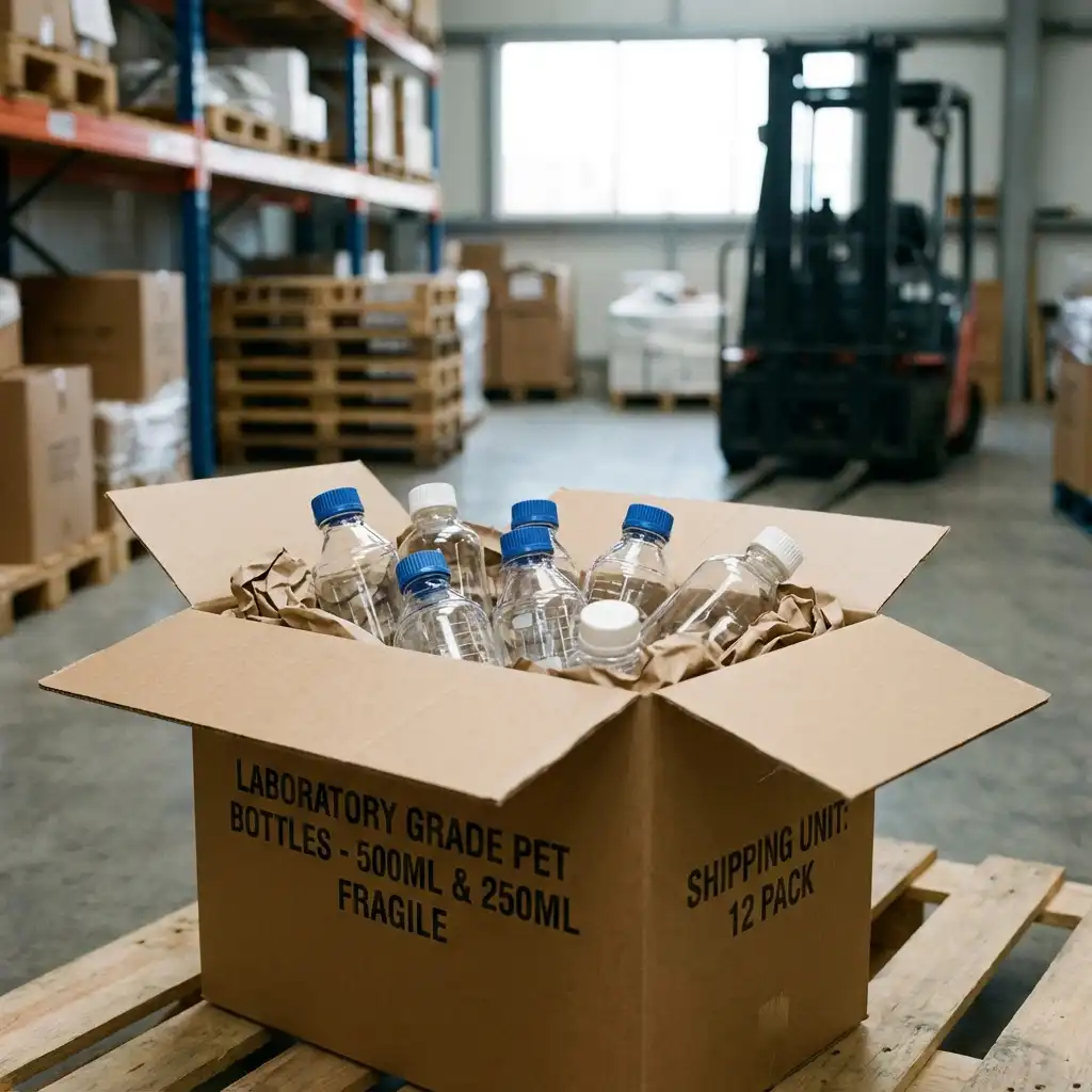 Low MOQ Laboratory PET Bottles