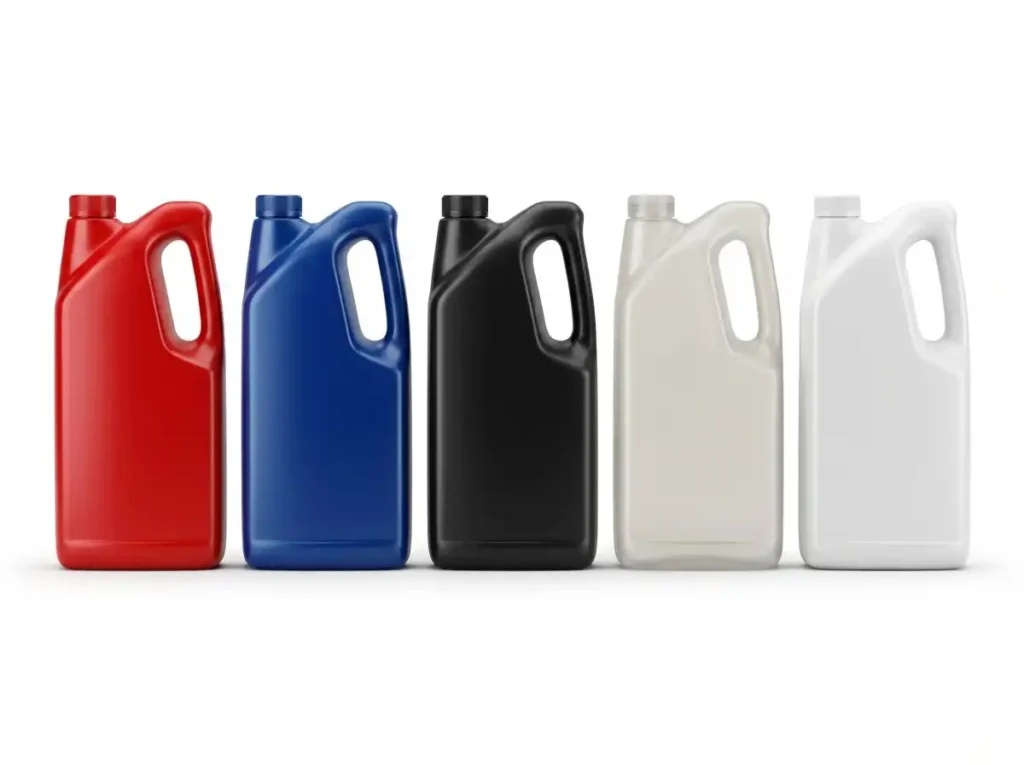Different Color Automotive Packaging HDPE Bottles
