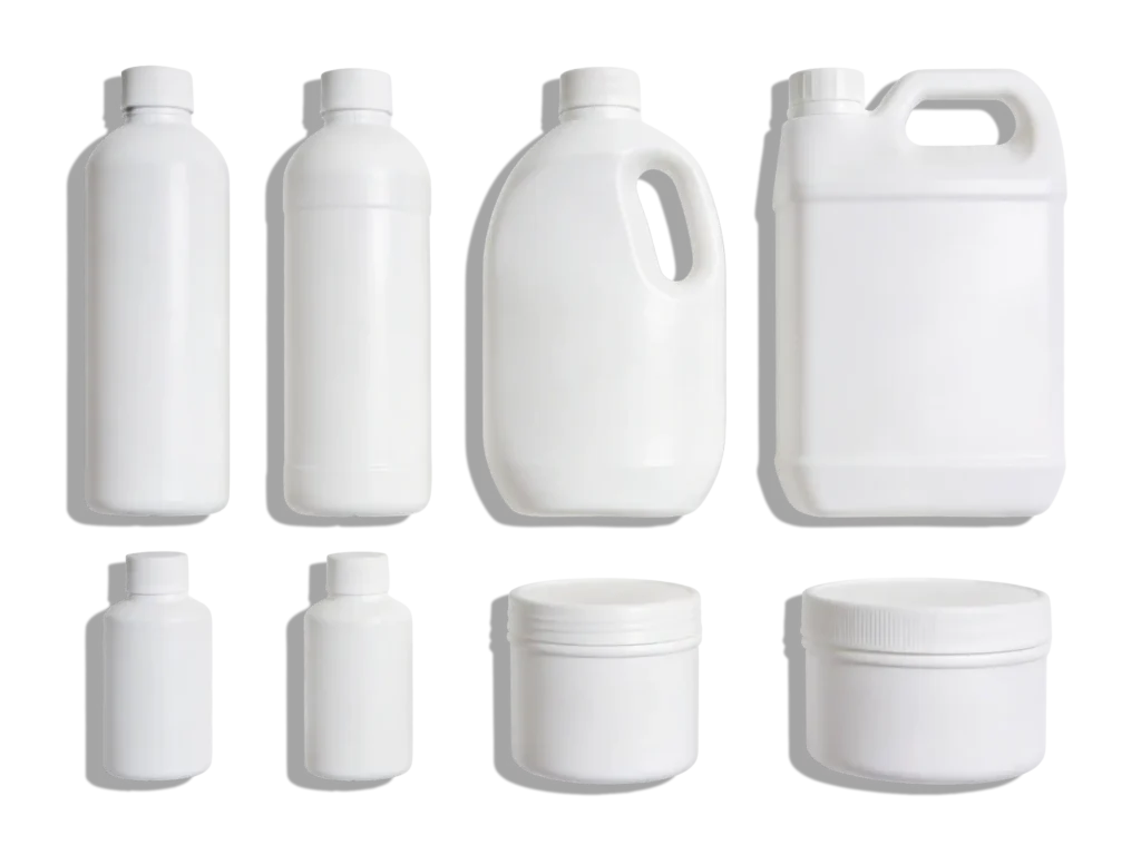 HDPE Chemical Bottle Variety of Styles