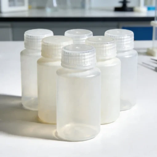 HDPE LDPE Oil Sampling Bottles in Lab. Custom Oil Analysis and Sampling Bottles