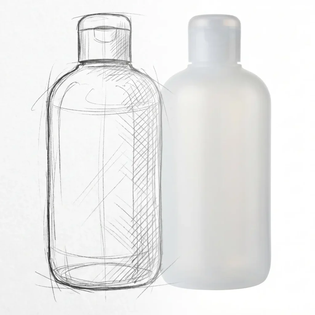 Prototype to Finished - HDPE Bottle